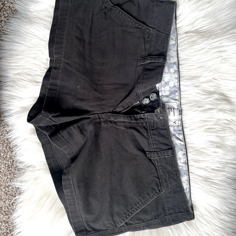 American Eagle short shorts, black size 10